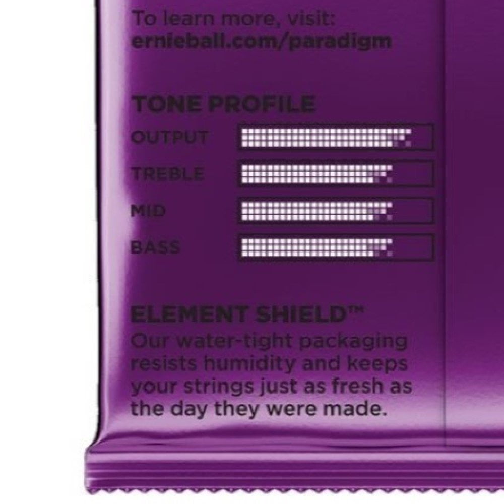 Ernie Ball Electric Guitar Strings Paradigm Power Slinky 11-48 Gauge 3pk