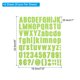 thumbnail image 2 of Kit de calcomanías de letras y números de vinilo Uxcell, calcomanías autoadhesivas para buzones, señal de color verde claro 486 piezas 6 hojas, 2 of 6