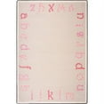 thumbnail image 4 of Polka Dot ABC's 5'4" x 7'8" Area Rug In Color Pink, 4 of 4