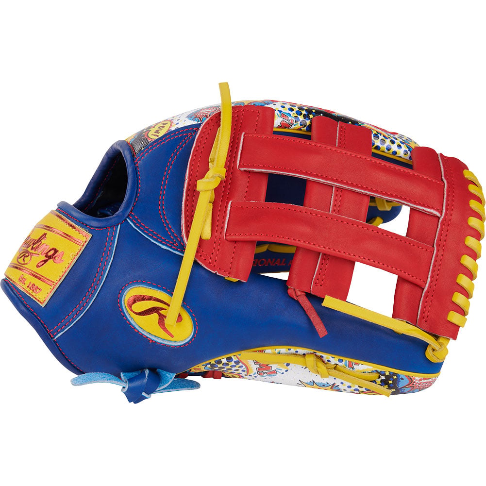 Rawlings HOH ColorSync 9.0 12.75" Baseball Glove (PROR3039-6RSS) Royal/Scarlet 12.75