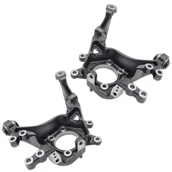 Detroit Axle - 2pc Rear Steering Knuckles for Ford 2011-2014 Edge, Lincoln 2011-2015 MKX, Steering Knuckles Assembly 2012 2013 Replacement