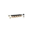 thumbnail image 2 of Meridian Furniture Pavilion Black Boucle Fabric Bench, 2 of 6