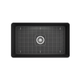 thumbnail image 4 of BOCCHI 1481-020-0120 Farmhouse Apron Fireclay 30" Kitchen Sink Matte Dark Gray, 4 of 7