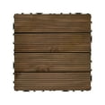 thumbnail image 3 of Achim OutdoorZ Interlocking Wood Deck Tiles - Royal Mahogany - 27 Tiles (27 Sq.Ft.), 3 of 7