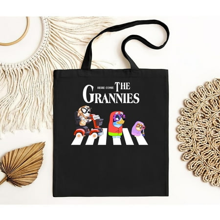 vintage Bluey Grannies Tote Bag-TH23608