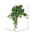 thumbnail image 3 of Vickerman 18 Pouces Vert Ivy Hanging Bush 3/Pk - FZ190118, 3 of 3