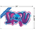 thumbnail image 3 of Disney Lilo and Stitch - I Heart You Wall Poster, 22.375" x 34", 3 of 5