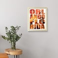 thumbnail image 6 of Designs ByLITA Orlando, Florida Inspirational, 5 x 7 Wooden Wall Print (Framed) | American Cities Stylish Home Decoration, 6 of 6