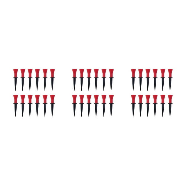 Accesorios de Práctica de Soporte de Pelota Toystoory 12 Piezas Profesional de Plástico para Tees de Golf