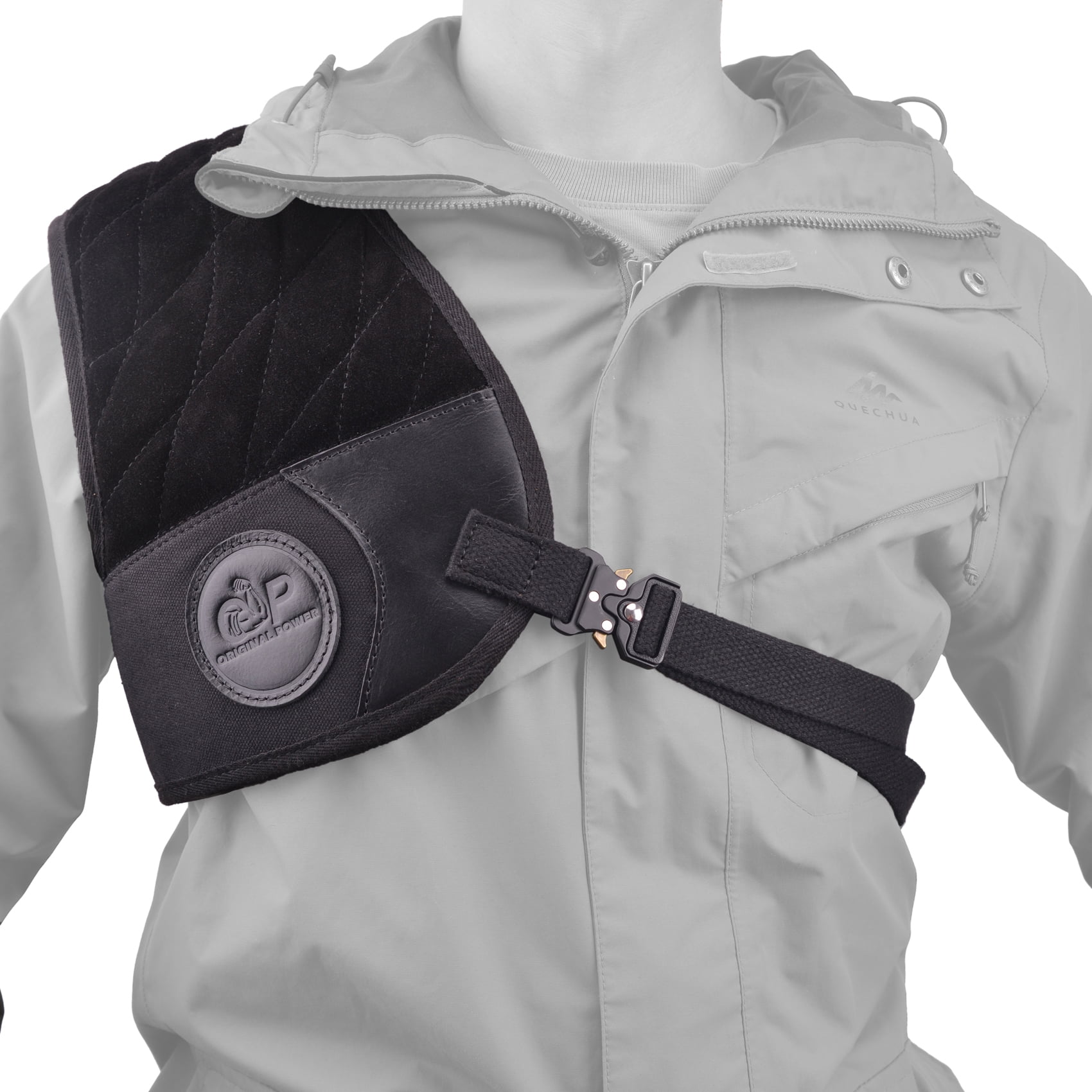 Wayne's Dog Padded Shooting Right Shoulder Recoil Pad , Shoulder Shield Protection for Right Chest / Shoulder