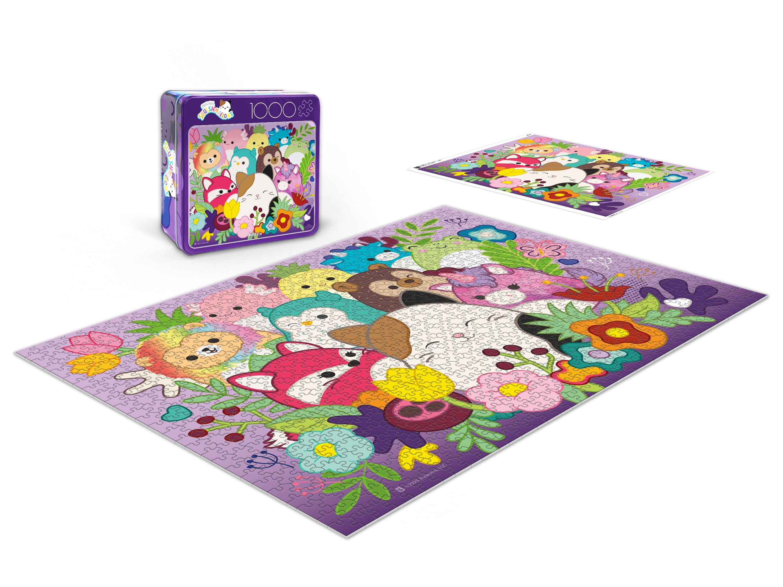 Buffalo Games Squishmallows Grow Together 1000-Piece Interlocking Jigsaw Puzzle