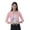 Rose Pink, variant on Moomaya Women 3/4 Sleeve Short Shrug Open Front Cotton Summer Casual Cardigan