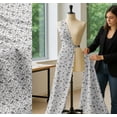 thumbnail image 5 of Soimoi Cotton Cambric Fabric Notes,Piano & Guitar Musical Instrument Print Sewing Fabric Yard 56 Inch Wide, 5 of 7