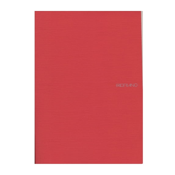 EcoQua Notebooks staplebound lined, raspberry, 8.25 x 11.7 in. (pack of 5)
