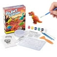 thumbnail image 3 of CHUANK Painting Kit for Kids Paint Your Own Figurines with Dinosaur Coloring Mold Arts & Crafts Set Plaster Painting Craft Kit Creative Toys Plaster Mould DIY Painting Set for Children(Dinosaur), 3 of 6