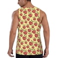 thumbnail image 3 of Easygdp Fruit Men's Tank Top, Sleeveless Muscle T Shirts, Breathable, Quick-Dry, Loose for Gym, Running, Fitness - Medium, 3 of 9