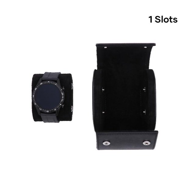 Multifunctional Watch Roll Travel Case Leather Watch Roll Box Watch Roll Organizer For Men