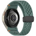 thumbnail image 5 of BotaniNest 22MM FE Silicone Sports Watch Band With Fold Over Clasp Breathable Hole Design, 5 of 5