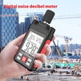 thumbnail image 4 of Sound Level Meter 30-130dBA LCD Professional Meters Audio Diagnostic Logger Detector Measuring Environmental Industrial HT602A, 4 of 9