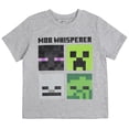 thumbnail image 3 of Minecraft Creeper Zombie Enderman Little Boys T-Shirt and Mesh Shorts Outfit Set Little Kid to Big Kid, 3 of 5