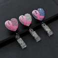 thumbnail image 2 of Three easy pull certificate buckles with diamond encrusted ribbons 70cm retractable buckle, 2 of 5