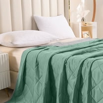AZXY Cooling Comforter,Cooling Blankets for Summer,Non-Standard Summer Comforter Lightweight,Breathable Cooling Blanket for Hot Sleepers,Green Non-Standard