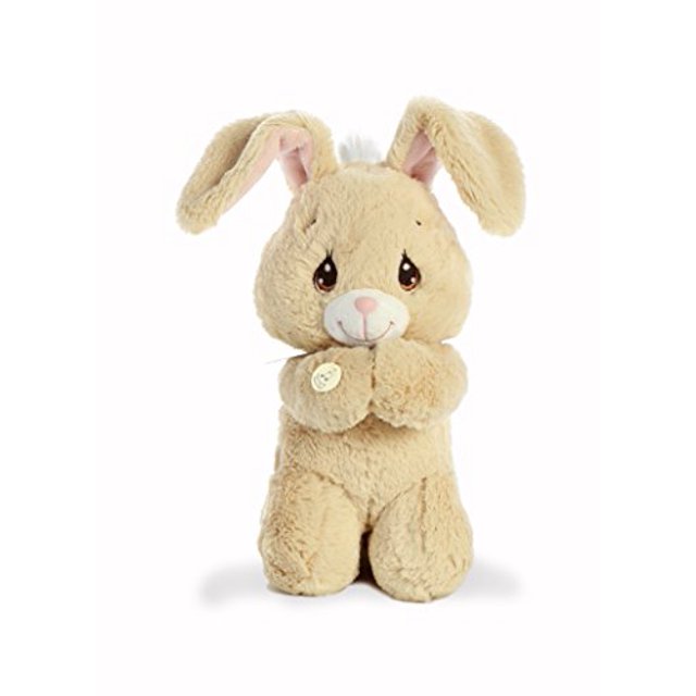 Aurora World Precious Moments Animal de peluche musical, conejito de oración flexible, 10 " Aurora 15781