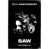 Saw Movie Poster 24inch x 36inch Poster Art Poster 24x36 Unframed, Age: Adults, Rectangle Poster Time
