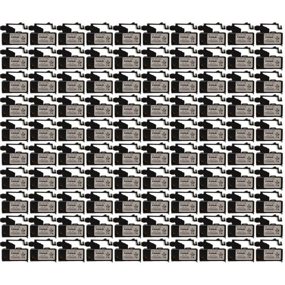 100 PCS 3V 1750mAh A98L-0031-0028 PLC Battery Lithium Replacement for FANUC A02B-0309-K102 Part NO A98L-0031-0028 CNC Machine Controler Battery