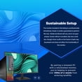 thumbnail image 3 of Dell Optiplex (RGB) Desktop Computer - Intel Core i5, 16GB DDR4 RAM, 500GB SSD StorageWindows 1122in LCD MonitorHome or Office PC, 3 of 3