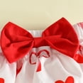 thumbnail image 5 of mgoYE Newborn Baby Girl Clothes Infant Ruffles Romper Shorts Set 3 6 9 12 18 Month Floral Summer Outfits Cute Baby Clothes Girl Size 6-9 Months, 5 of 6