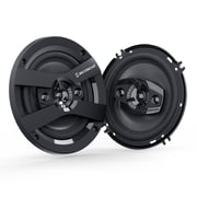 Scosche 6.5 4-Way Car Audio Speaker Pair – 200W Peak Power – Precision HD Sound, HD6504A-WM1SD