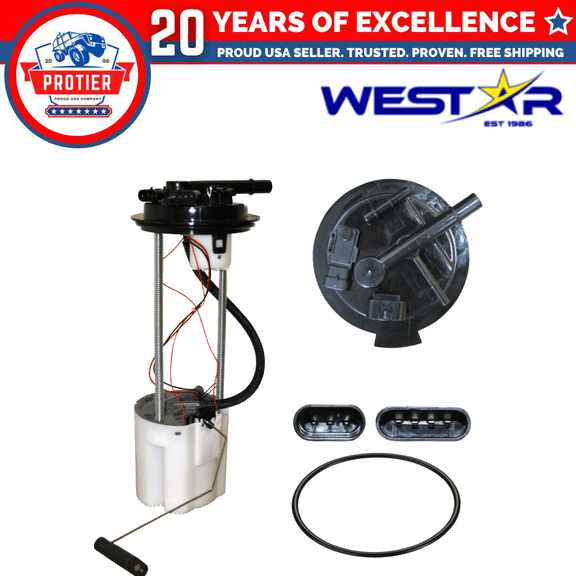 Brute power 1010326 Fuel Pump Module Assembly Fits Chevrolet Silverado 1500, 2500HD, 3500HD 4.3L 262cid V6 to 6.0L 5967cc 364cid V8 2007-08 E3750M,FG99-11B1,SP6030M
