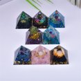 thumbnail image 3 of Pirámide de cristales de piedra natural para decoración del hogar y la oficina, generador de energía, curación, reiki, chakras, meditación, adornos, manualidades, 3 of 5