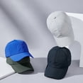 thumbnail image 3 of Gorra de béisbol deportiva de malla transpirable con protección solar de secado rápido para hombres y mujeres para exteriores de primavera y verano, 3 of 5
