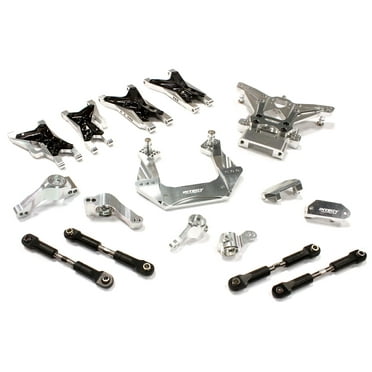 Complete CNC Machined Suspension Kit For Traxxas 1/10 Slash 2WD - Billet Aluminum Upgrade