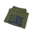 thumbnail image 4 of Illinois Trip Moving Away Vacation Travel Hoodie, Gifts, Hooded Sweatshirt, 4 of 4