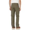 thumbnail image 2 of Men's Smith's Workwear Stretch Fleece-Lined Canvas 5-Pocket Pants Color: Dark Olive Size: 42X32, 2 of 2