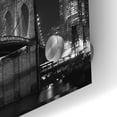 thumbnail image 3 of Epic Art 'Brooklyn Bridge at Night' by Jet Lowe, Acrylic Glass Wall Art, 48"x24", 3 of 8