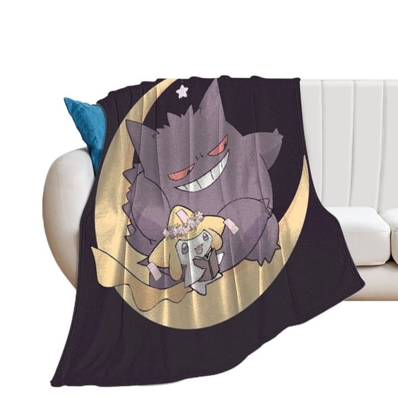 Anime Blankets Pokemon Throw Blanket 50"*60"（130*150cm） Pokemon Merch for Kids