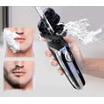 thumbnail image 2 of Rasoir Électrique pour le Corps Rasoir Électrique Rasoir Électrique pour Hommes Rasoir Rotatif Rasoir Rasoir Électrique pour Hommes pour Rasage Humide et à Sec Tondeuse à Barbe Tondeuse de Précision Hommes, 2 of 4