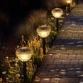 thumbnail image 3 of Ultraluma Solar Powered Disco (4 Lights), Color Changing LED Waterproof Landscape Path Light, 3 of 8