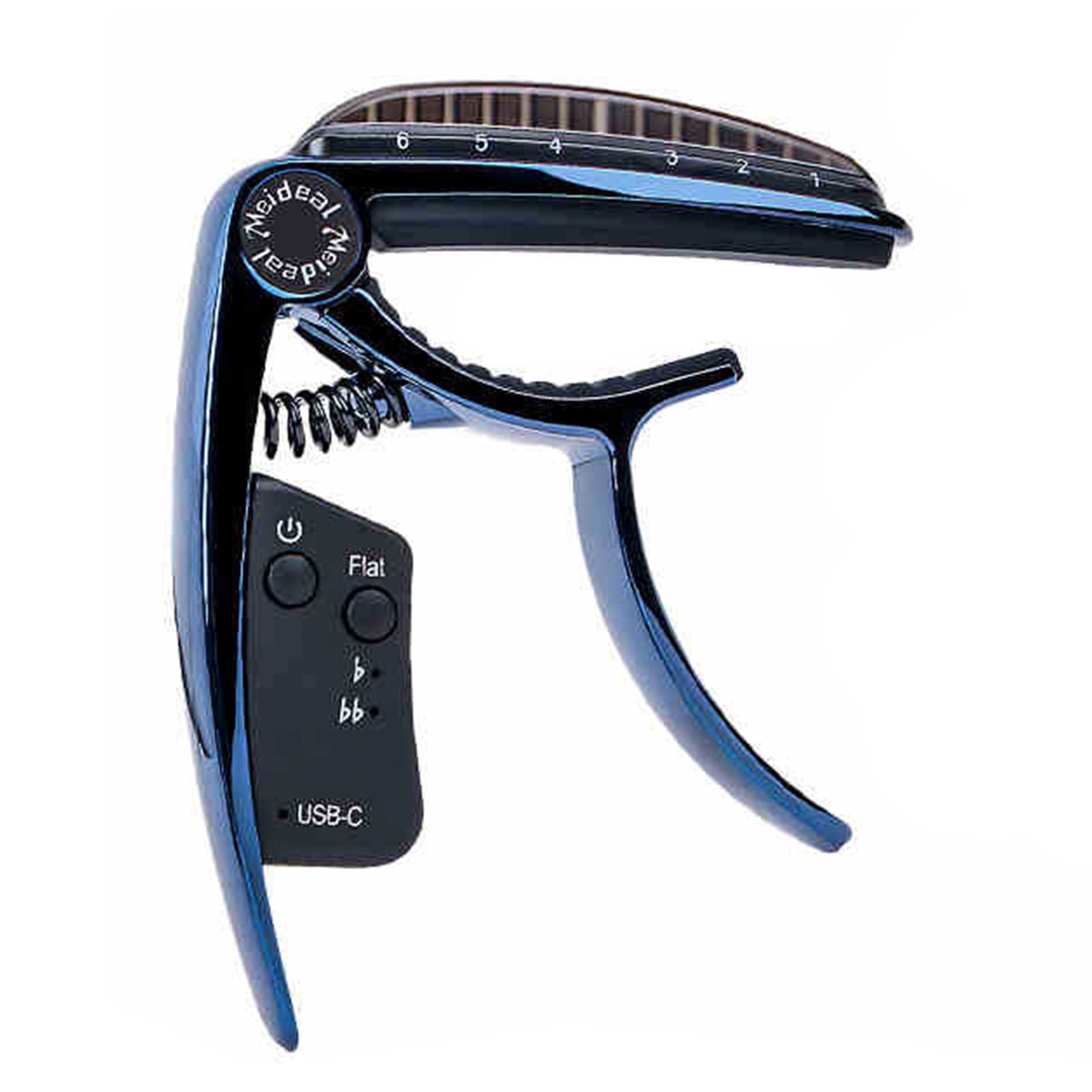 Metal Ukulele Capo Single Handed Operations Professional Capo Alloy Texture Suitable for All Guitar Enthusiasts Present