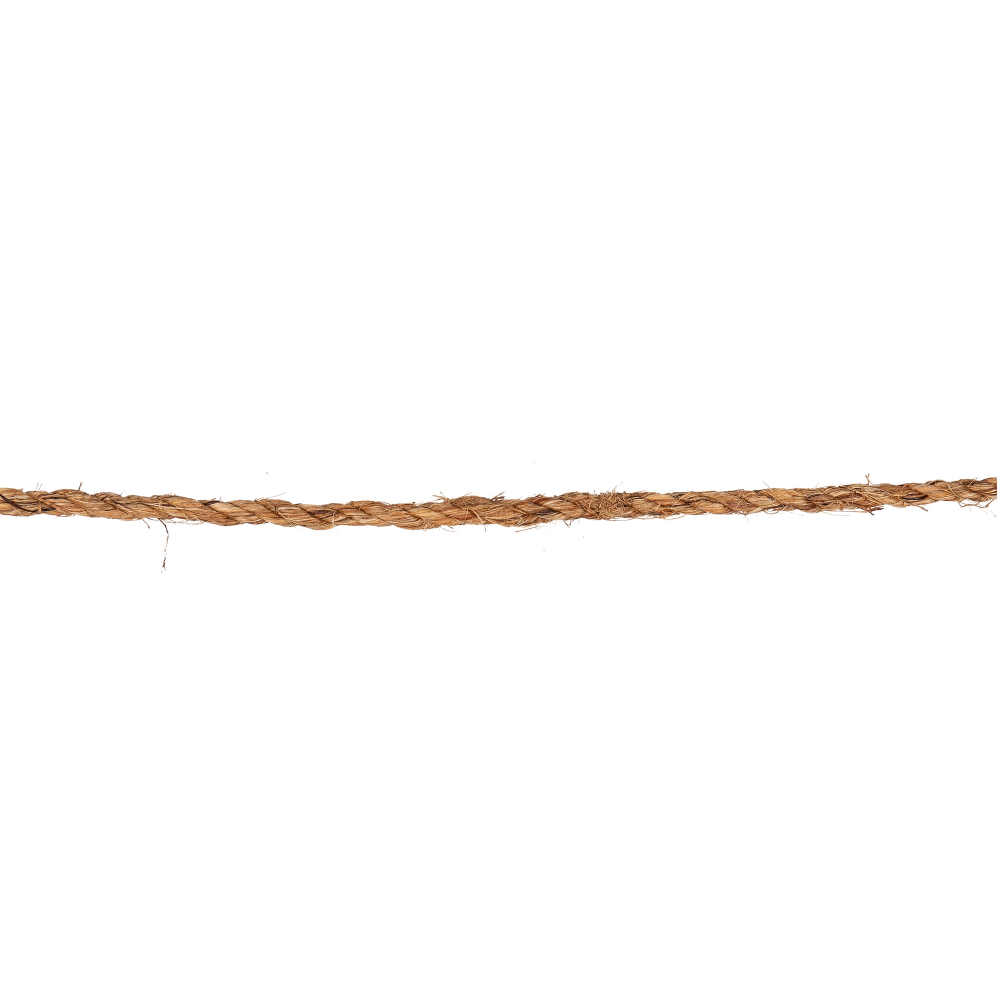 3/4 Inch Natural Sisal Rope - 100 Feet, 2400 Lb Tensile Strength, All-Purpose
