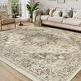 thumbnail image 1 of Vintage Area Rug x Washable Living Room Rug Indoor Print Accent Rugs for Bedroom Distressed Thin Throw Rugs Carpet for Living Room Kitchen Entryway, 1 of 7