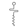 thumbnail image 3 of 1 Piece Trampoline Stake Easy to Use Sturdy Devices Fixed Screw Type Ground Nail Corkscrew Shape Trampoline Anchor for Dog Puppy Walk Stud, 3 of 9