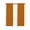 Yellow, Orange, variant on Burnt Orange Blackout Curtains 39 Inches Length, Fall Autumn Thanksgiving Farmhouse Solid Color Window Treatment Thermal Insulated Drapes for Bedroom Living Room 2 Panels 55x39 Inches