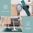thumbnail image 6 of Teal Gold Marble Pattern Kitchen Rugs Sets Of 3,Kitchen Runner Rugs Non Skid Washable,Decorative Kitchen Floor Mats for Kitchen,Sink,Laundry,17"x30"+ 17"x47" + 17"x59", 6 of 6