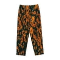 thumbnail image 4 of Naloa Daisies Print Women’s Ultra-Soft Comfy Pajama Lounge Pants with Pockets & Drawstring, 4 of 8