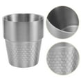 thumbnail image 1 of BESTYASH Reusable Silver Metal Tumbler Cup For Adults Children Family Drinking 1Pcs, 1 of 6